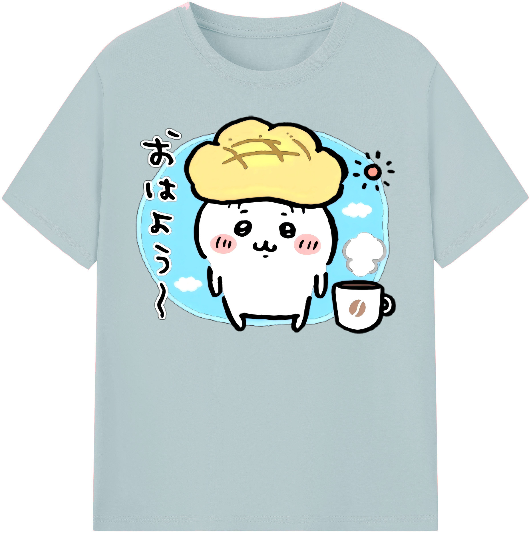 （画像用） ちいかわ ちいかわ Chii-kawa chiikawa 綿100％半袖Tシャツ（フロントプリント）